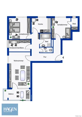 4-Zimmer-Wohnung kaufen in Dornbirn – 94 m², € 349.000 – Bild 17 von 19