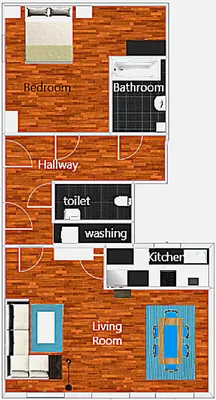 2-Zimmer-Wohnung mieten in Wien – 76 m², € 2.600 – Bild 15 von 15