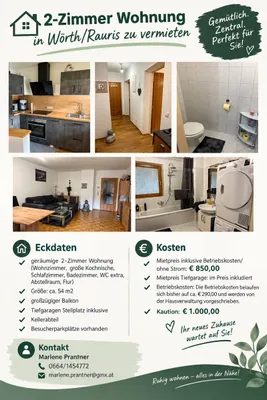 2-Zimmer-Wohnung mieten in Zell am See – 54 m², € 850 – Bild 10 von 10