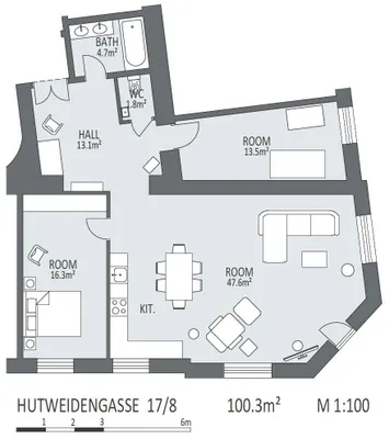 3-Zimmer-Wohnung mieten in Wien – 97 m², € 2.990 – Bild 34 von 34
