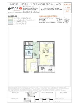 2-Zimmer-Wohnung mieten in Hollabrunn – 56,81 m², € 590 – Bild 15 von 15