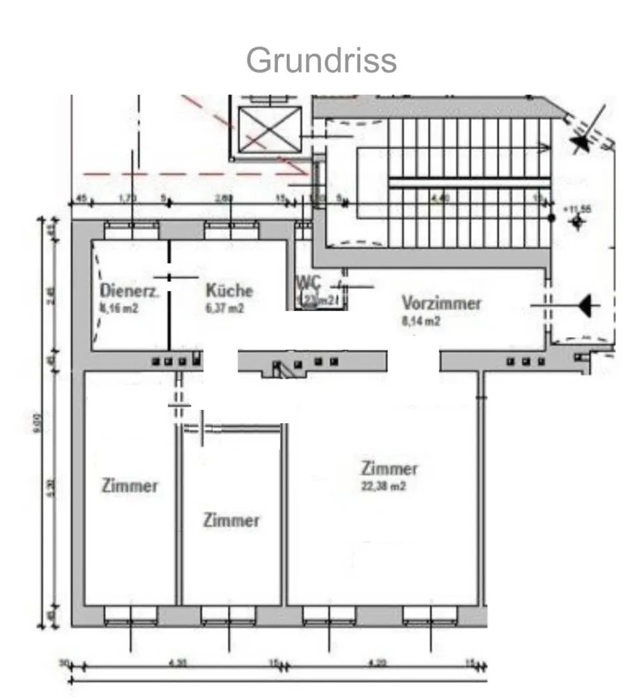 ++ 3-Zimmer Wohnung ++ Nordbahnstraße ++ 1020 Wien - Ansicht 2
