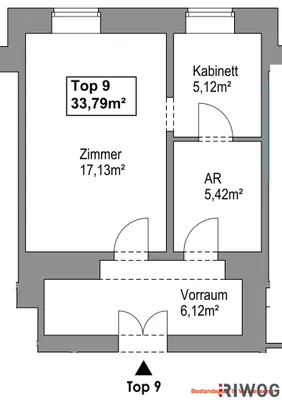 2-Zimmer-Wohnung kaufen in Wien – 33,79 m², € 149.000 – Bild 31 von 31