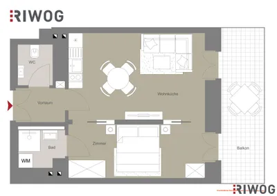 2-Zimmer-Wohnung kaufen in Wien – 33,79 m², € 149.000 – Bild 30 von 31