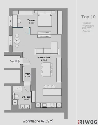 2-Zimmer-Wohnung kaufen in Wien – 67,59 m², € 449.000 – Bild 24 von 24