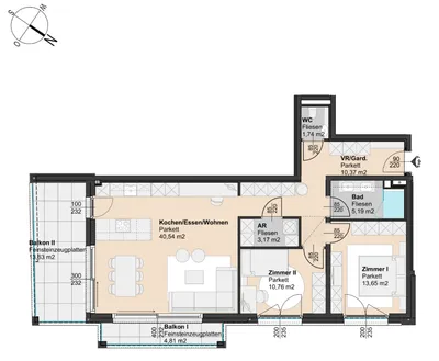 3-Zimmer-Wohnung kaufen in Mödling – 85 m², € 689.000 – Bild 10 von 10