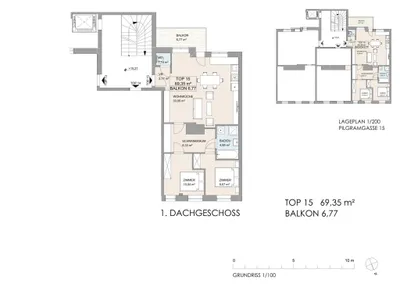 3-Zimmer-Wohnung kaufen in Wien – 69,35 m², € 599.000 – Bild 14 von 14
