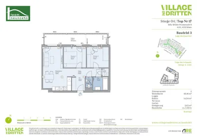 3-Zimmer-Wohnung mieten in Wien – 60,16 m², € 1.549 – Bild 26 von 26
