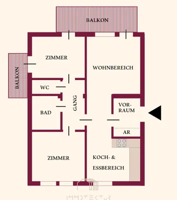 3-Zimmer-Wohnung kaufen in Graz – 71,97 m², € 299.999 – Bild 11 von 11