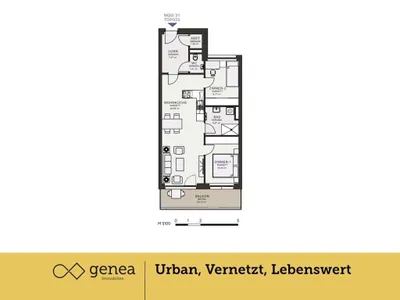 3-Zimmer-Wohnung mieten in Graz – 66,23 m², € 970 – Bild 2 von 21