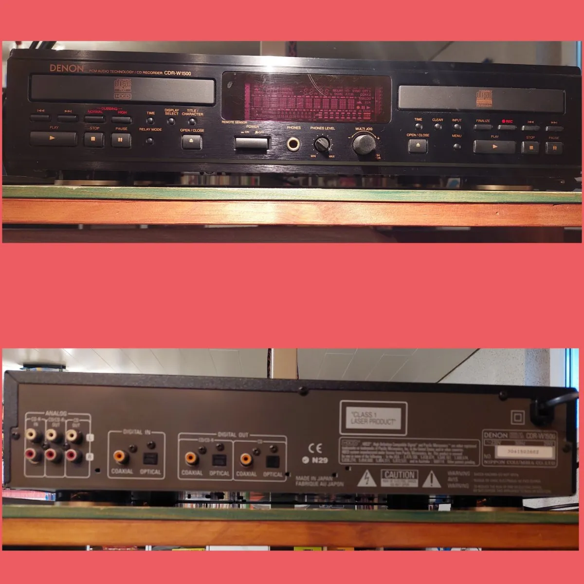 Used Denon CDR-W1500 for Sale | HifiShark.com