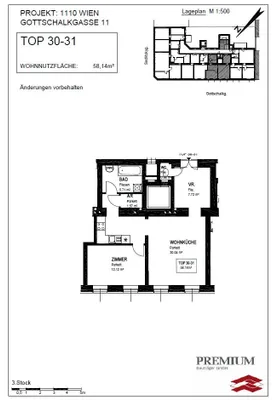 2-Zimmer-Wohnung kaufen in Wien – 58,14 m², € 249.000 – Bild 19 von 20