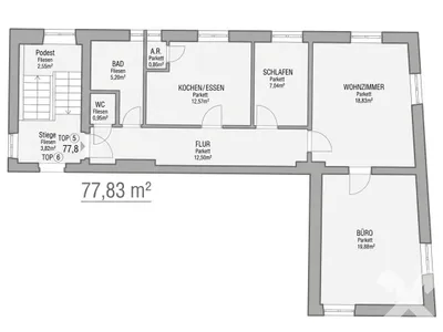 3-Zimmer-Wohnung mieten in Deutschlandsberg – 77,83 m², € 914 – Bild 11 von 11