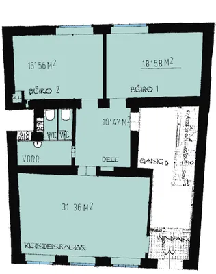 Gewerbeimmobilie mieten in Salzburg Stadt – 107 m², € 2.200 – Bild 5 von 5