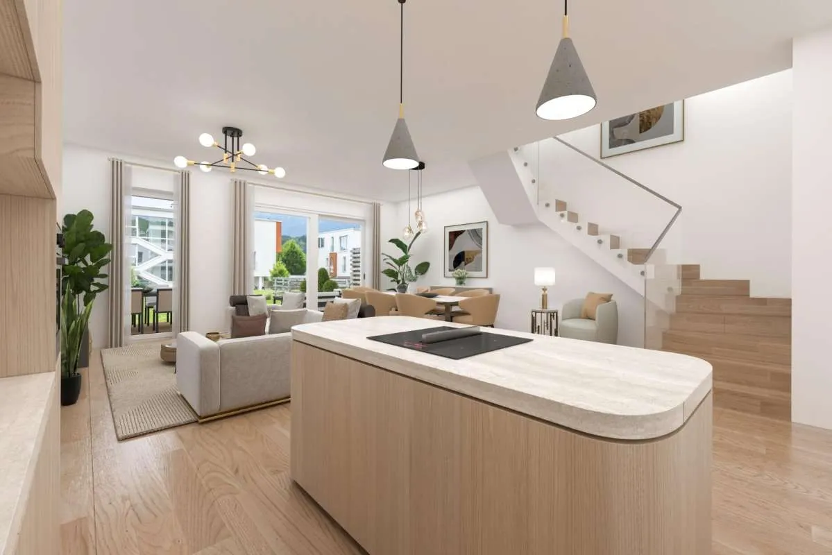 MAISONETTE SEERESIDENZEN²² mit 111 m² - wundervoller Privatgarten - exklusives Wohnen in SEENÄHE - Ansicht 3