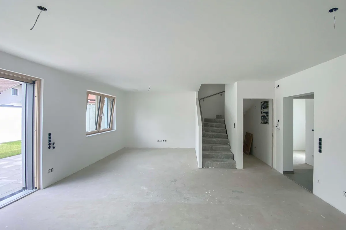 Modernes Reihenhaus in Spillern - belagsfertiger Erstbezug mit Garten - Widok 2