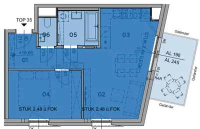 2-Zimmer-Wohnung kaufen in Wien – 46,98 m², € 315.500 – Bild 10 von 11
