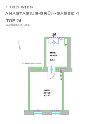 1-Zimmer-Wohnung kaufen in Wien – 29,2 m², € 77.000 – Bild 9 von 9