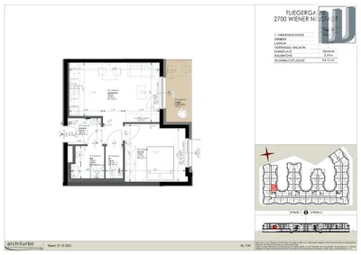 2-Zimmer-Wohnung mieten in Wiener Neustadt – 44,13 m², € 749 – Bild 20 von 20