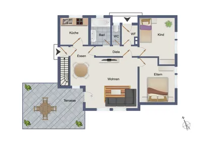 3-Zimmer-Haus kaufen in Wels-Land – 75,3 m², € 297.000 – Bild 29 von 30