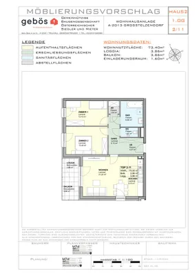 3-Zimmer-Wohnung mieten in Hollabrunn – 73,4 m², € 780 – Bild 19 von 19