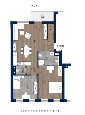 3-Zimmer-Wohnung kaufen in Wien – 72,13 m², € 468.900 – Bild 19 von 19