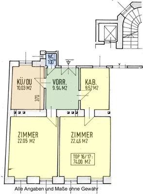 2-Zimmer-Wohnung kaufen in Wien – 74 m², € 370.000 – Bild 10 von 10
