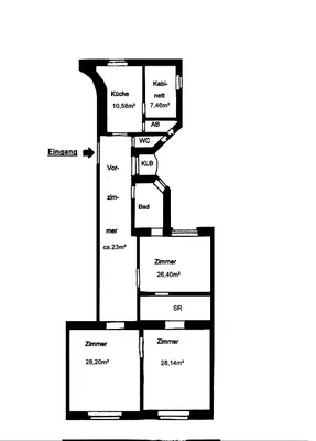 4-Zimmer-Wohnung mieten in Wien – 134 m², € 2.454 – Bild 9 von 9