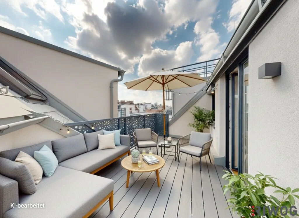 ERSTBEZUG - Traumhafte DG-Wohnung mit Weitblick und großzügiger Dachterrasse – pohled 2