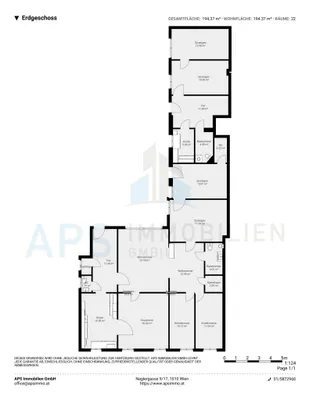 8-Zimmer-Haus kaufen in Wien – 190 m², € 1.690.000 – Bild 16 von 16