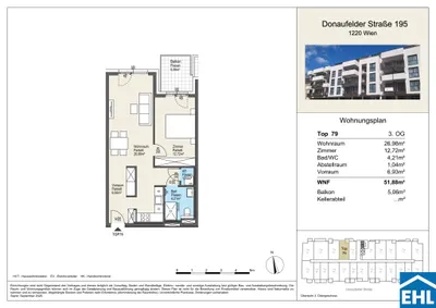 Immobilie kaufen in Wien – 51,89 m², € 286.650 – Bild 6 von 6