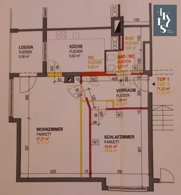 2-Zimmer-Wohnung kaufen in Wien – 71 m², € 399.000 – Bild 22 von 22
