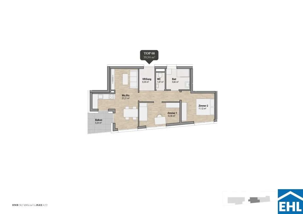 UrbanPremiumGeidorf - Exklusives Wohnen in Geidorf - Ihr neues Zuhause mit Stil - Ansicht 3