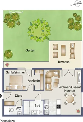 2-Zimmer-Wohnung mieten in Hollabrunn – 57,9 m², € 1.032 – Bild 15 von 16