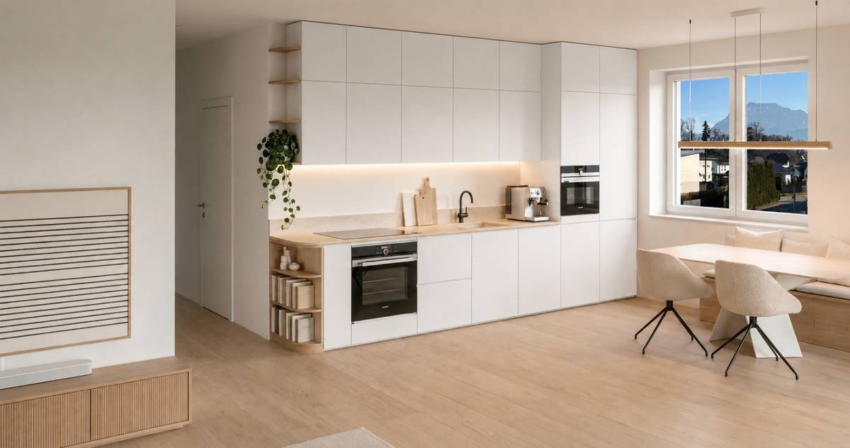 4 Mietwohnungen Erstbezug - Thonet Living - Ruhelage mit Panoramablick - Ansicht 2