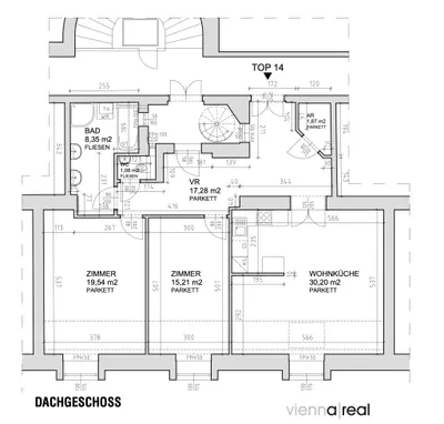 3-Zimmer-Wohnung mieten in Wien – 93,53 m², € 1.823 – Bild 63 von 64