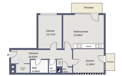 3-Zimmer-Wohnung kaufen in Graz – 74 m², € 280.000 – Bild 11 von 11