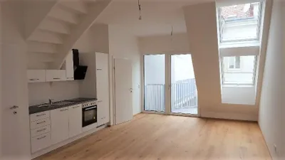 SONNIGER DACHAUSBAU MIT TRAUMHAFTER DACHTERRASSE+BALKON ! U1 NESTROYPLATZ