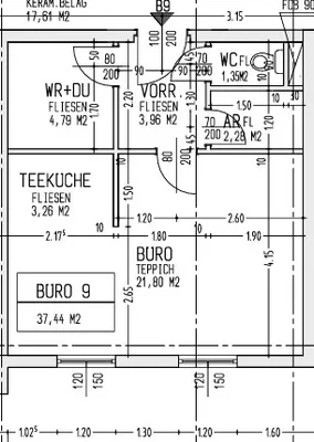 1-Zimmer-Wohnung mieten in Baden – 37,44 m², € 558 – Bild 6 von 6