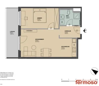 2-Zimmer-Wohnung mieten in Wien – 61,71 m², € 1.249 – Bild 15 von 15