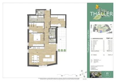 4-Zimmer-Wohnung kaufen in Wien – 105,19 m², € 818.400 – Bild 5 von 6