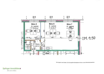 Gewerbeimmobilie mieten in Hallein – 58 m², € 778 – Bild 3 von 4