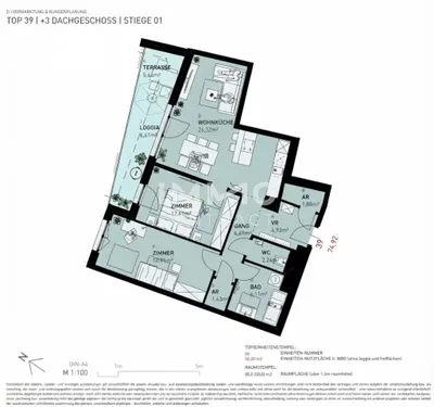 3-Zimmer-Wohnung kaufen in Mödling – 74,92 m², € 434.500 – Bild 8 von 8