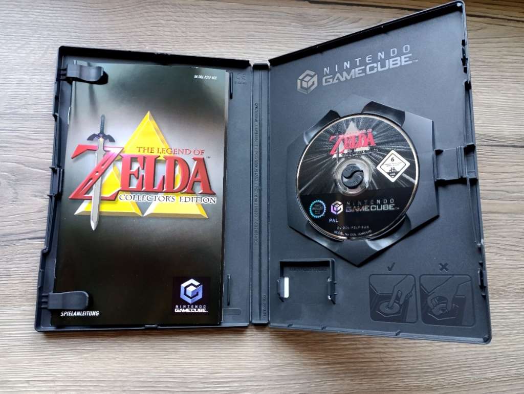 Zelda Collectors Edition shops Nintendo Gamecube Promo Disc + Anleitung