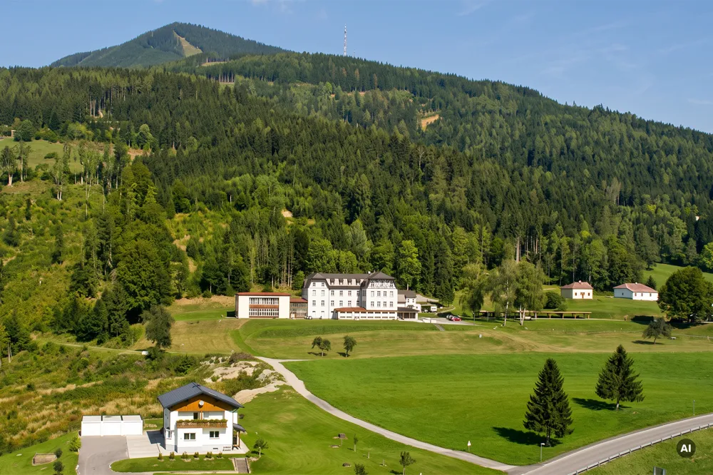 Exklusives Entwicklungsareal mit Bestand & Projektstudie im grünen Herz Österreichs! Aflenz Kurort - Ansicht 2