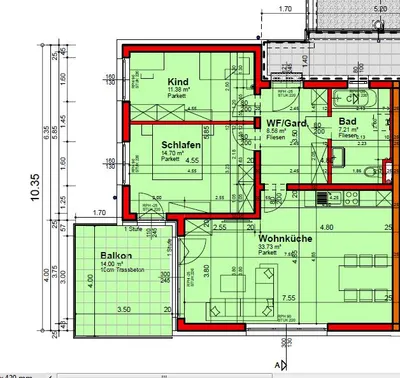 3-Zimmer-Wohnung mieten in Vöcklabruck – 75 m², € 1.290 – Bild 12 von 12