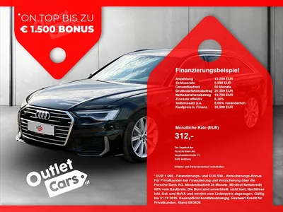 Audi A6 Avant 55 TFSIe quattro MATRIX+RADAR+NAVI+SHZ