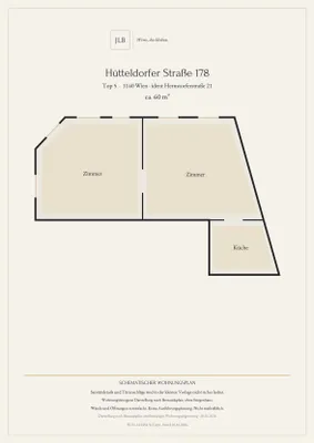Wohnung mieten in Wien – 60 m², € 995 – Bild 7 von 7