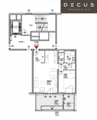 2-Zimmer-Wohnung mieten in Wien – 56,7 m², € 1.250 – Bild 11 von 11