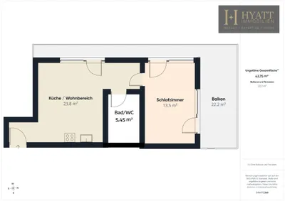 2-Zimmer-Wohnung kaufen in Wien – 42,24 m², € 308.000 – Bild 11 von 11